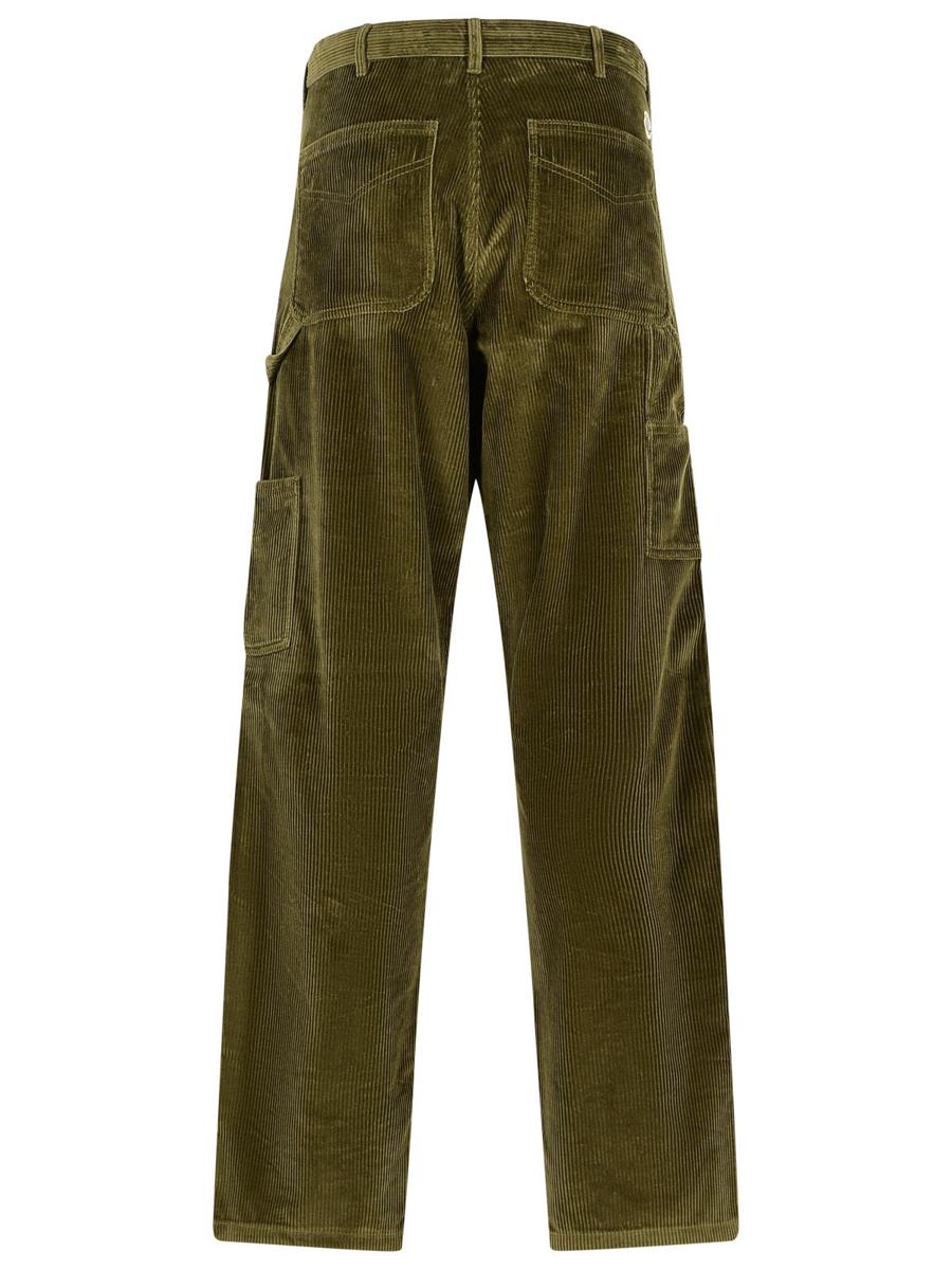 Moncler Gröna Bomullsbyxor
