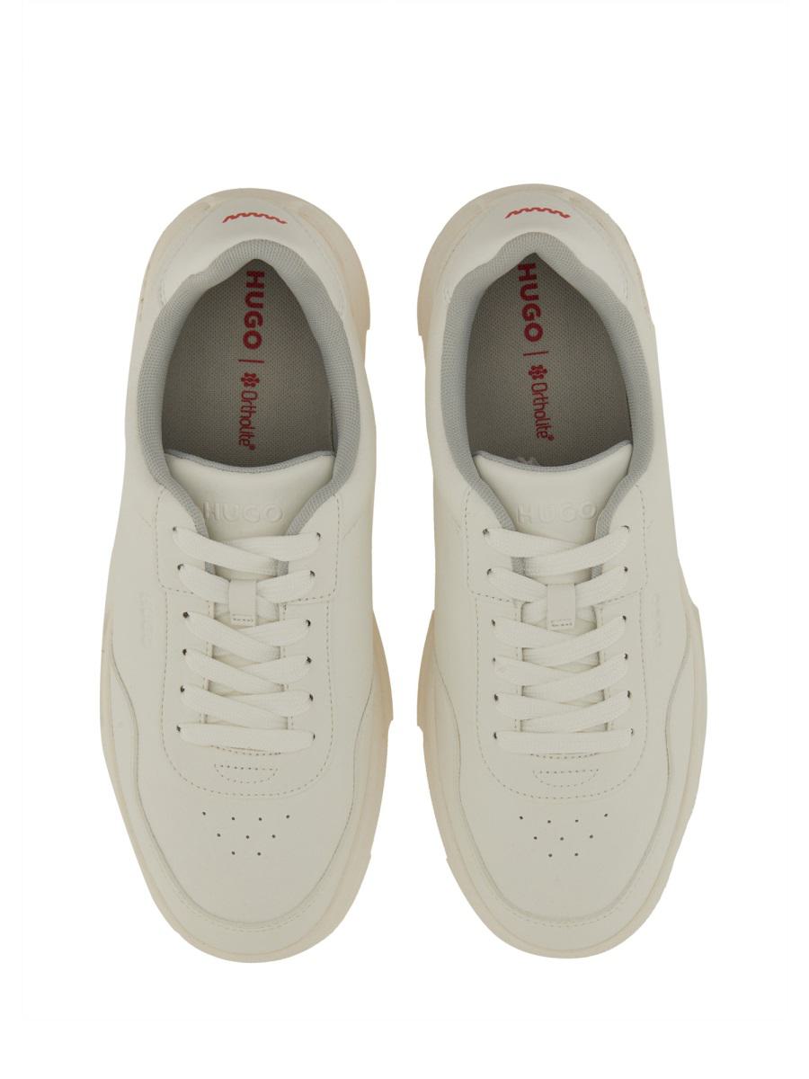 Hugo Boss sneaker med sicksackdetalj