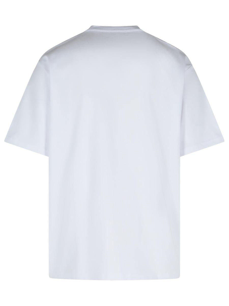 JW Anderson 'Anchor' Vit bomulls-T-shirt