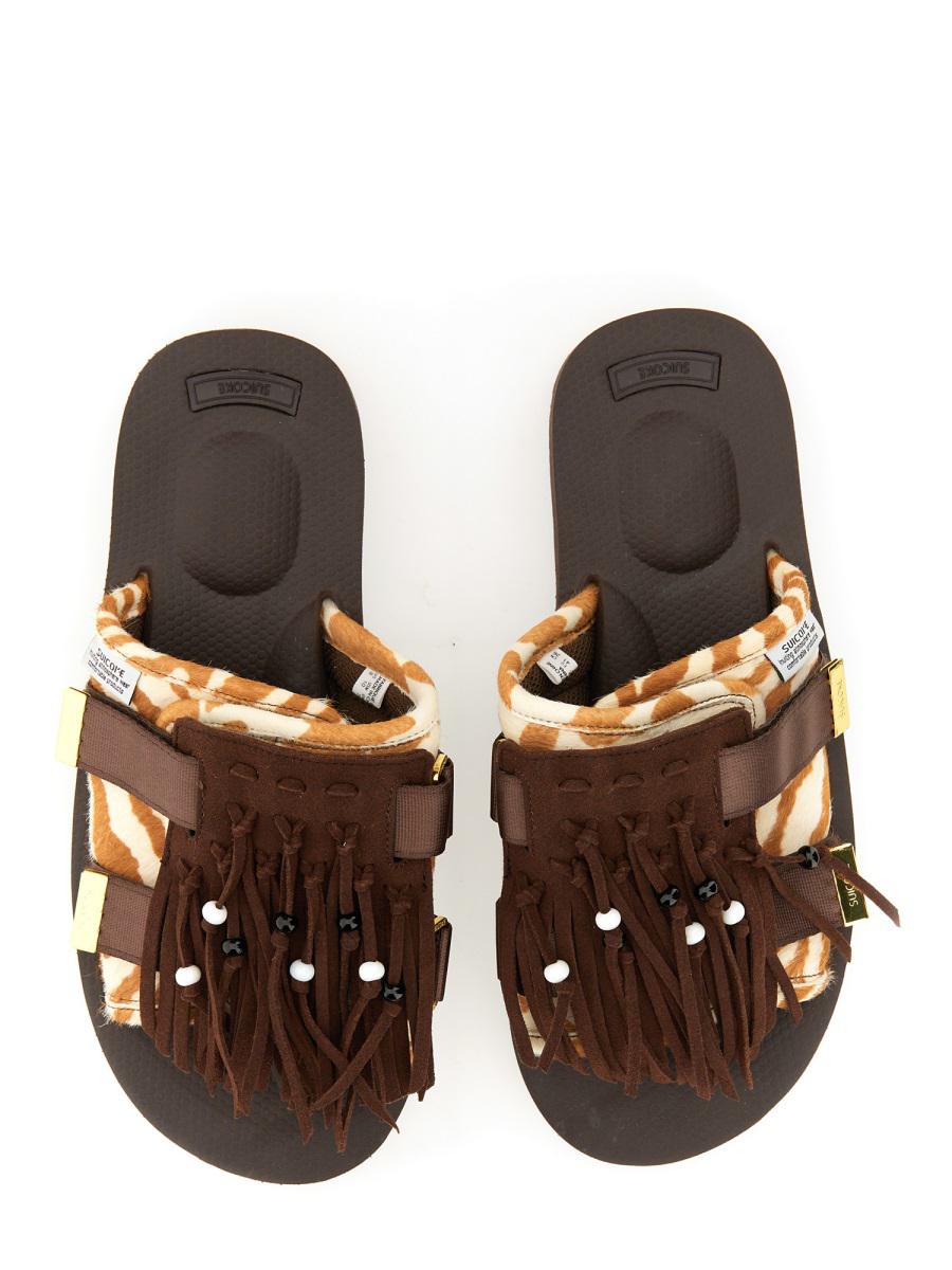 Suicoke-toffel med lugg