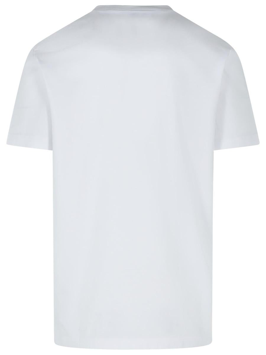 DSQUARED2 Vit bomulls-T-shirt