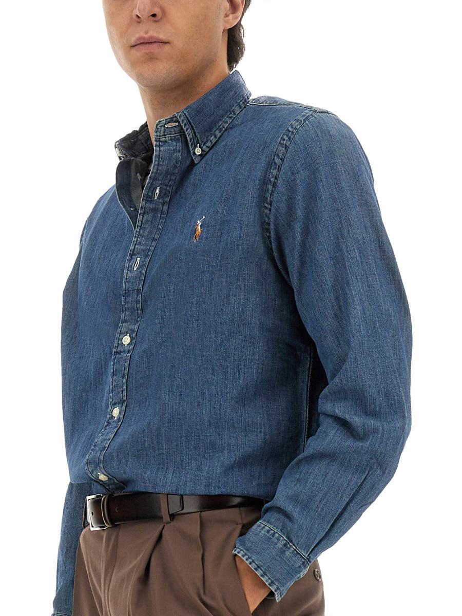 Polo Ralph Lauren Custom Fit-skjorta