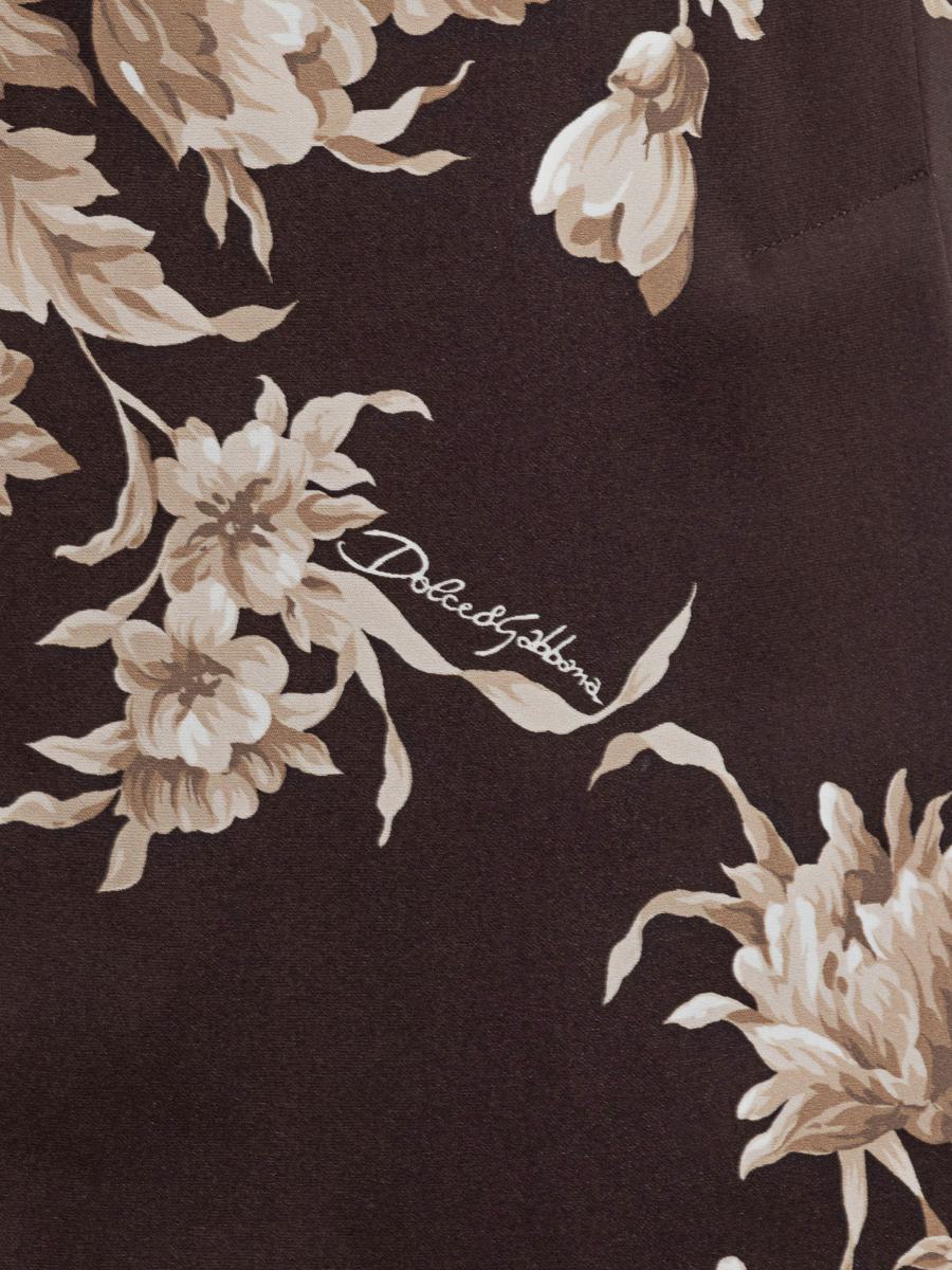 Dolce & Gabbana Dolce & Gabbana Ärmlös Blommig Klänning