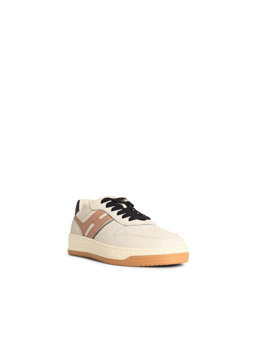 Hogan 'H630' Vita Lädersneakers