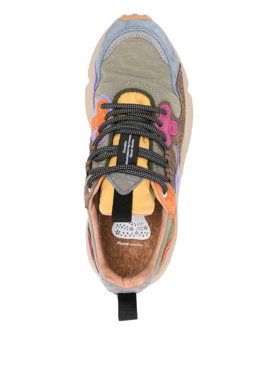 Blommiga bergssneakers