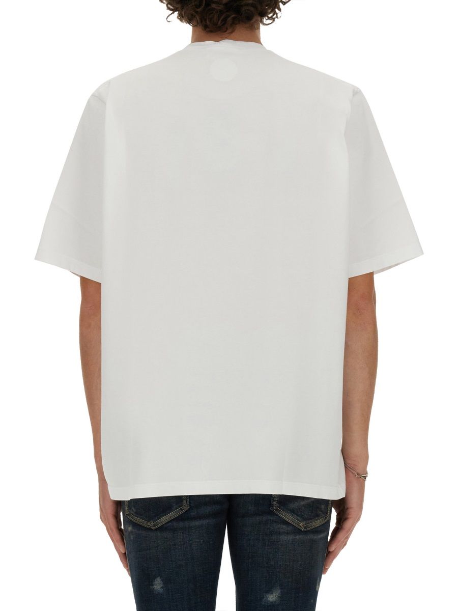 Dsquared2 "Dsq2" lös passformad t-shirt