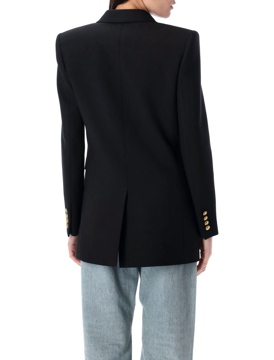 Saint Laurent Ull Gabardine Jacka