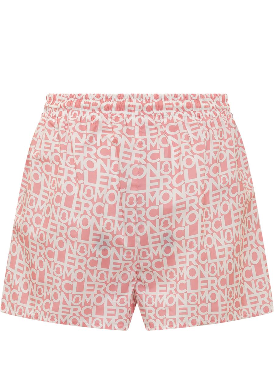Moncler Shorts Med Logotyp