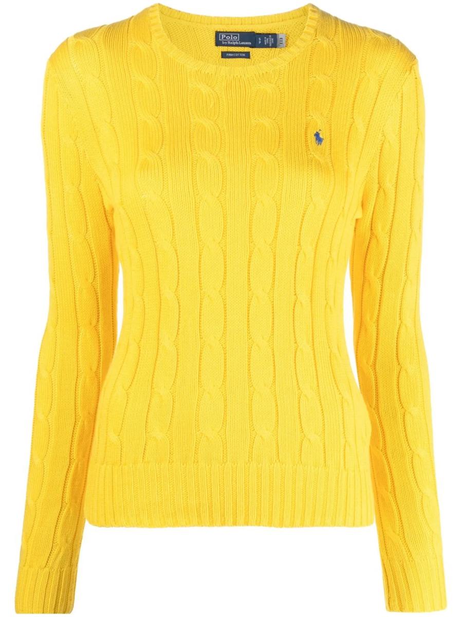 Ralph Lauren Polo Pony Kabelstickad Tröja