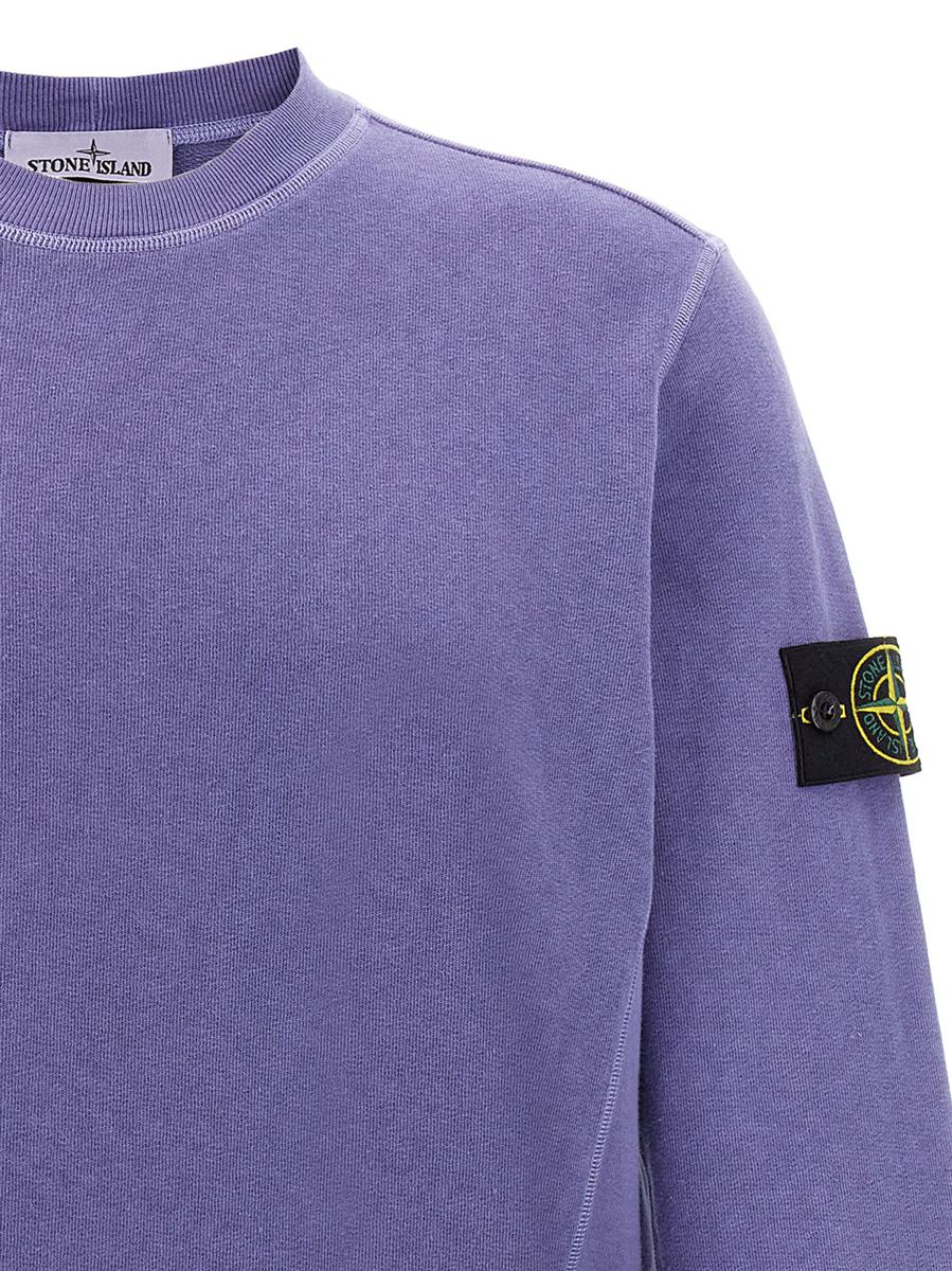 Stone Island-tröja med logotypmärke
