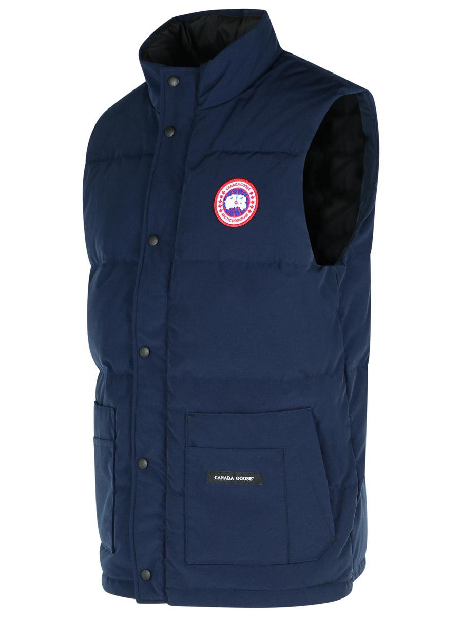 Canada Goose 'Freestyle' Blå bomullsblandad väst