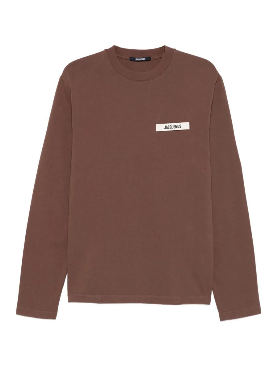 Jacquemus långärmad skjorta med logotyp