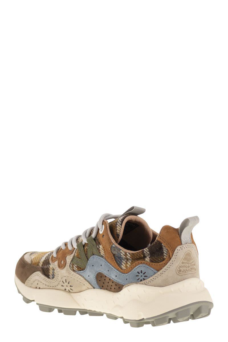 Flower Mountain Yamano 3 - Sneakers i mocka och ull