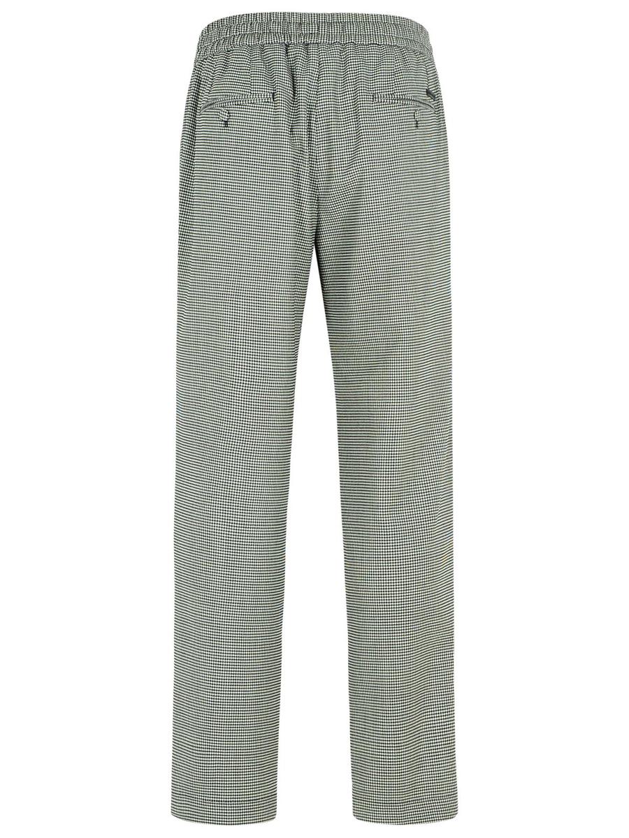 Dolce & Gabbana Tvåfärgade Byxor i Virgin Wool