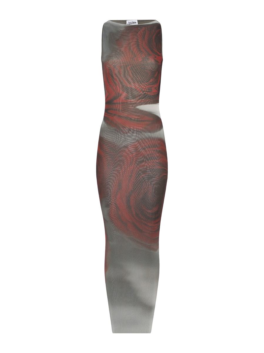 Jean Paul Gaultier Blurry Rose Klänning