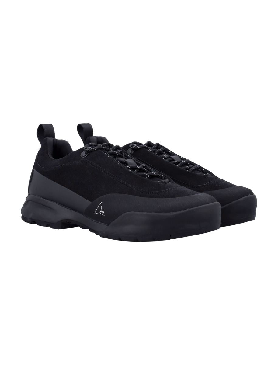Roa Cingino Mikrofiber Vandringssneakers Svarta