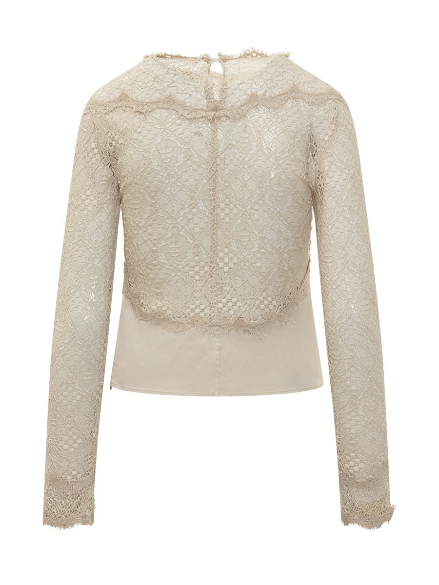 Isabel Marant Isabel Marant Spetstopp Med Långa Ärmar