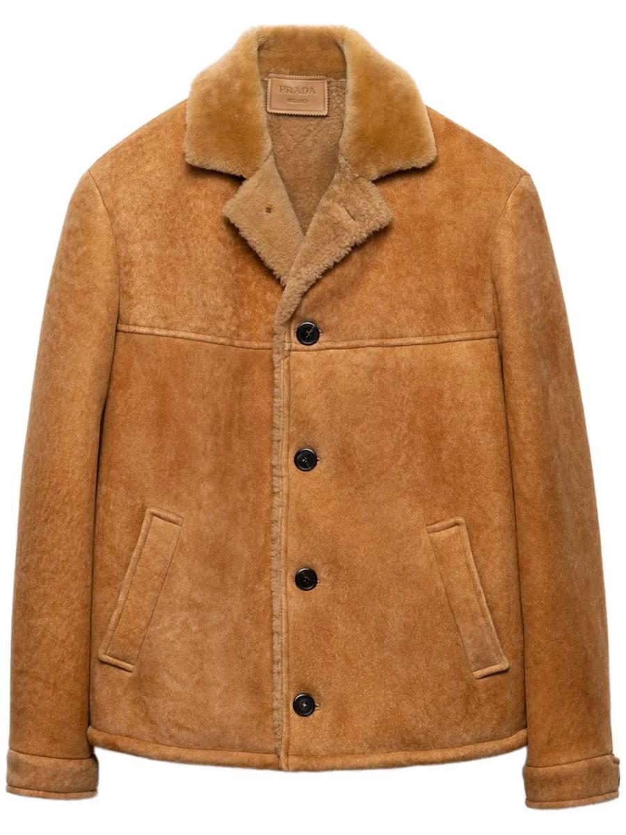 Prada fårskinnskappa Kläder