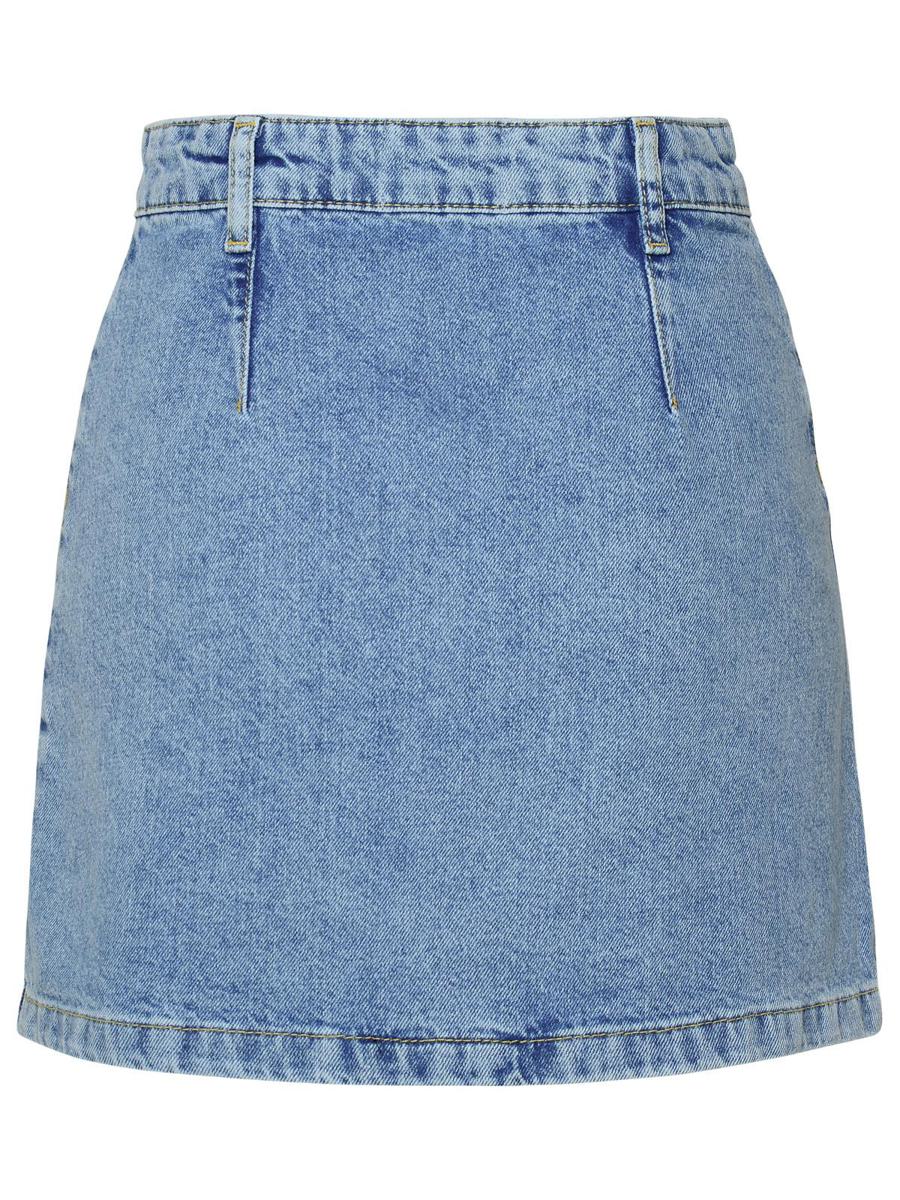 Moschino Jeans Blå Denimkjol