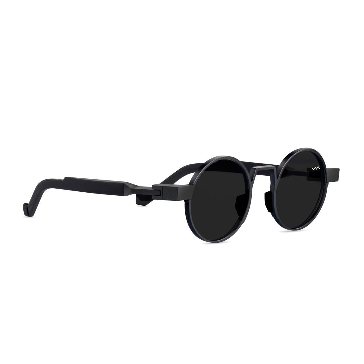 Vava Eyewear WL0021 Vita etikettsolglasögon