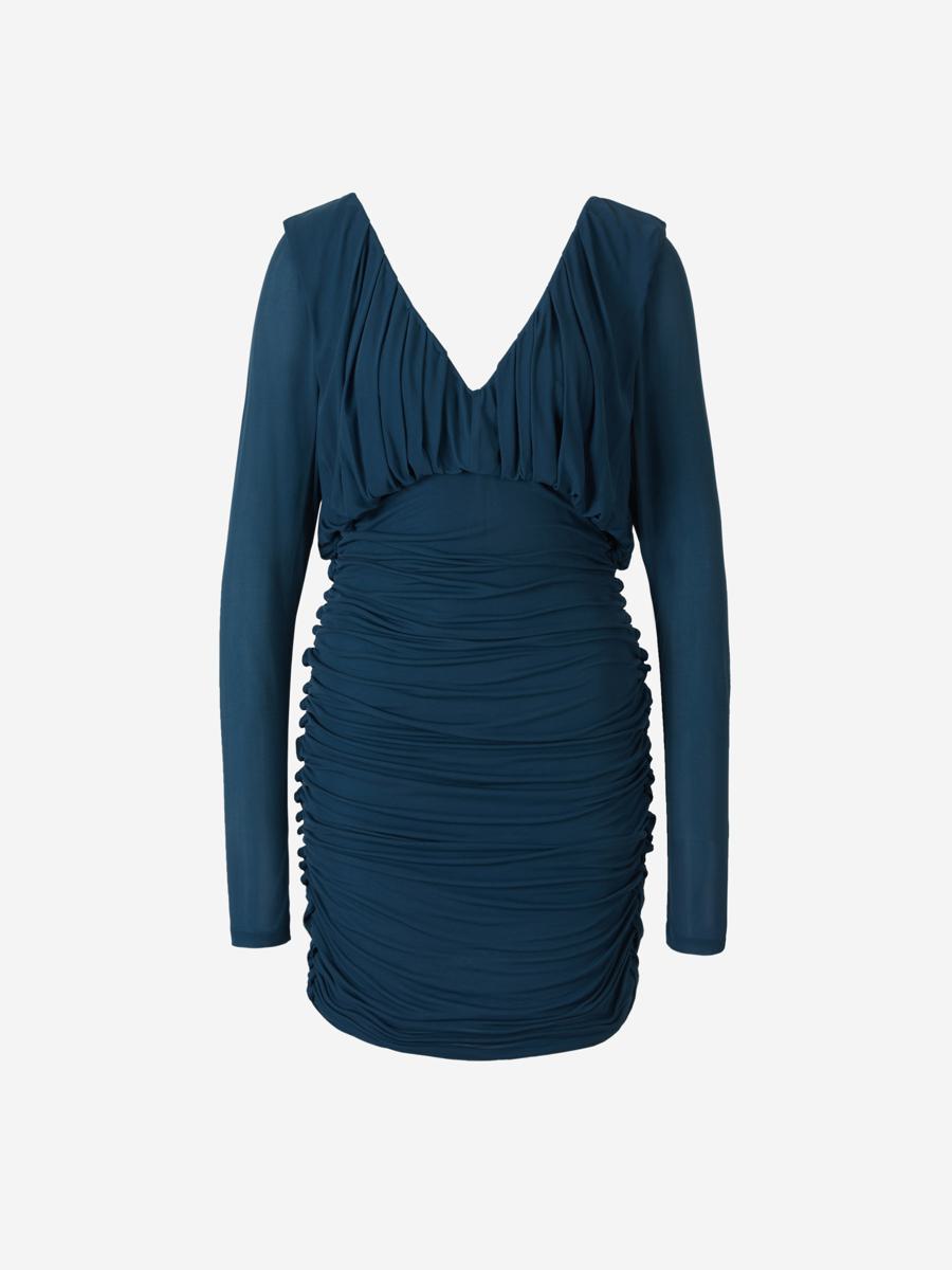 Saint Laurent Ruched miniklänning