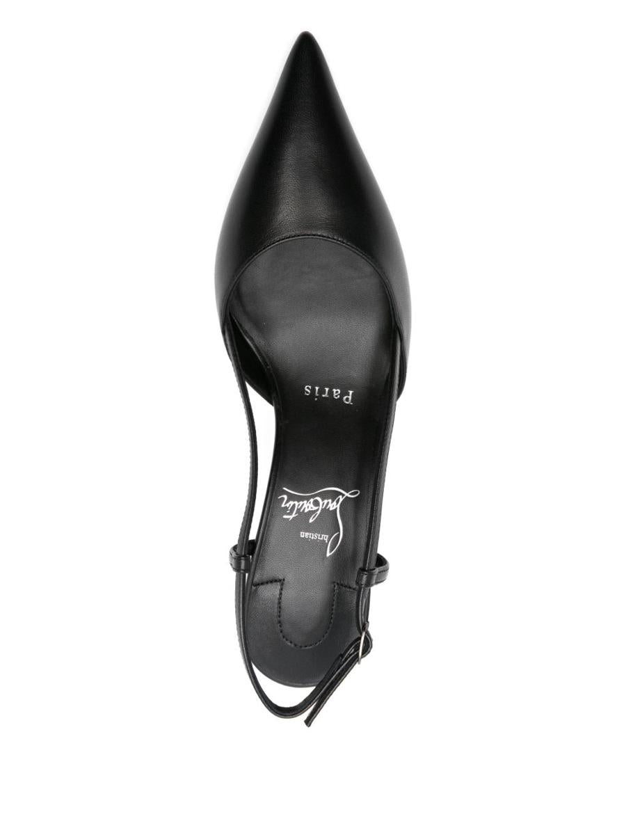 Christian Louboutin med klack svart