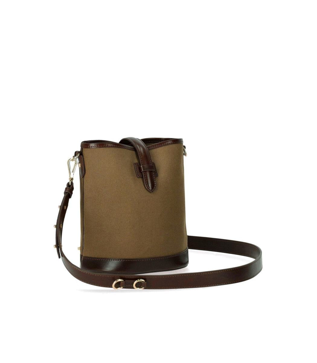Weekend Max Mara Vasaio Bronze Bucket Bag