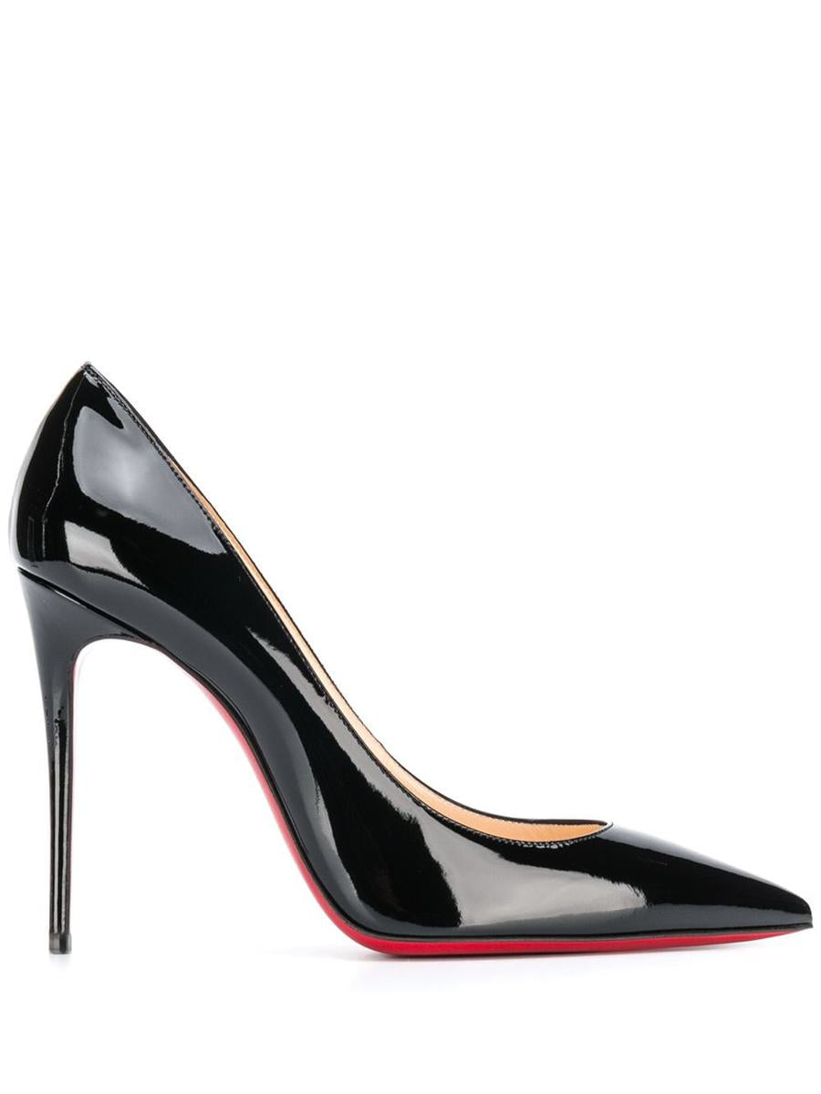 Christian Louboutin med klack svart