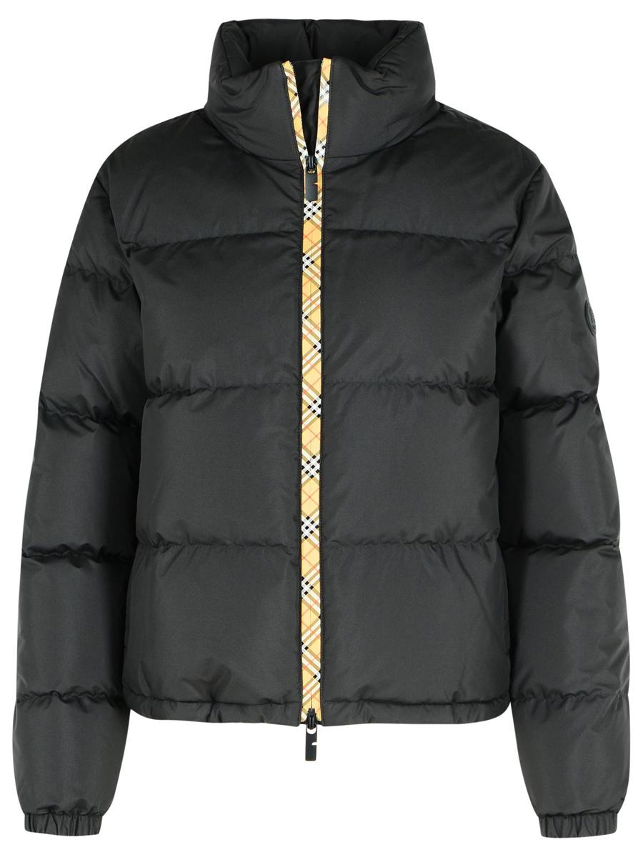 Burberry svart polyester dunjacka