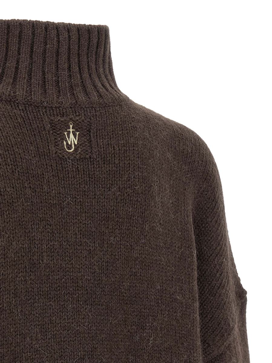 JW Anderson 'Tvåfärgad prickig ficktröja'