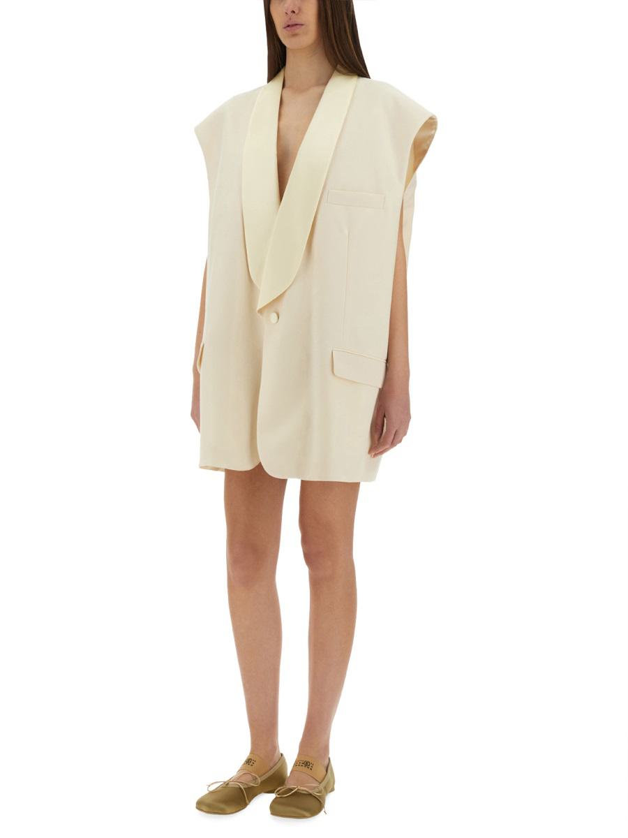 MM6 Maison Margiela Ärmlös Jacka