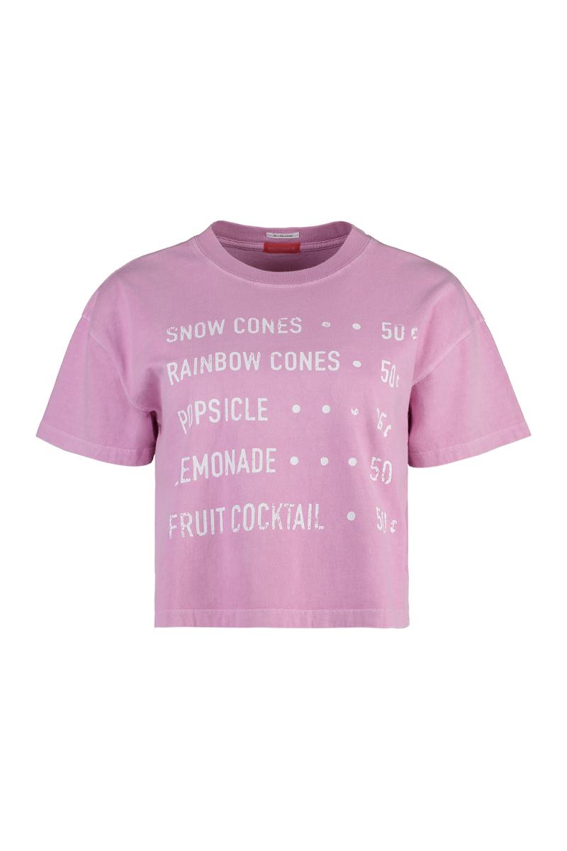 Mother The Grab bomulls-t-shirt med rund hals