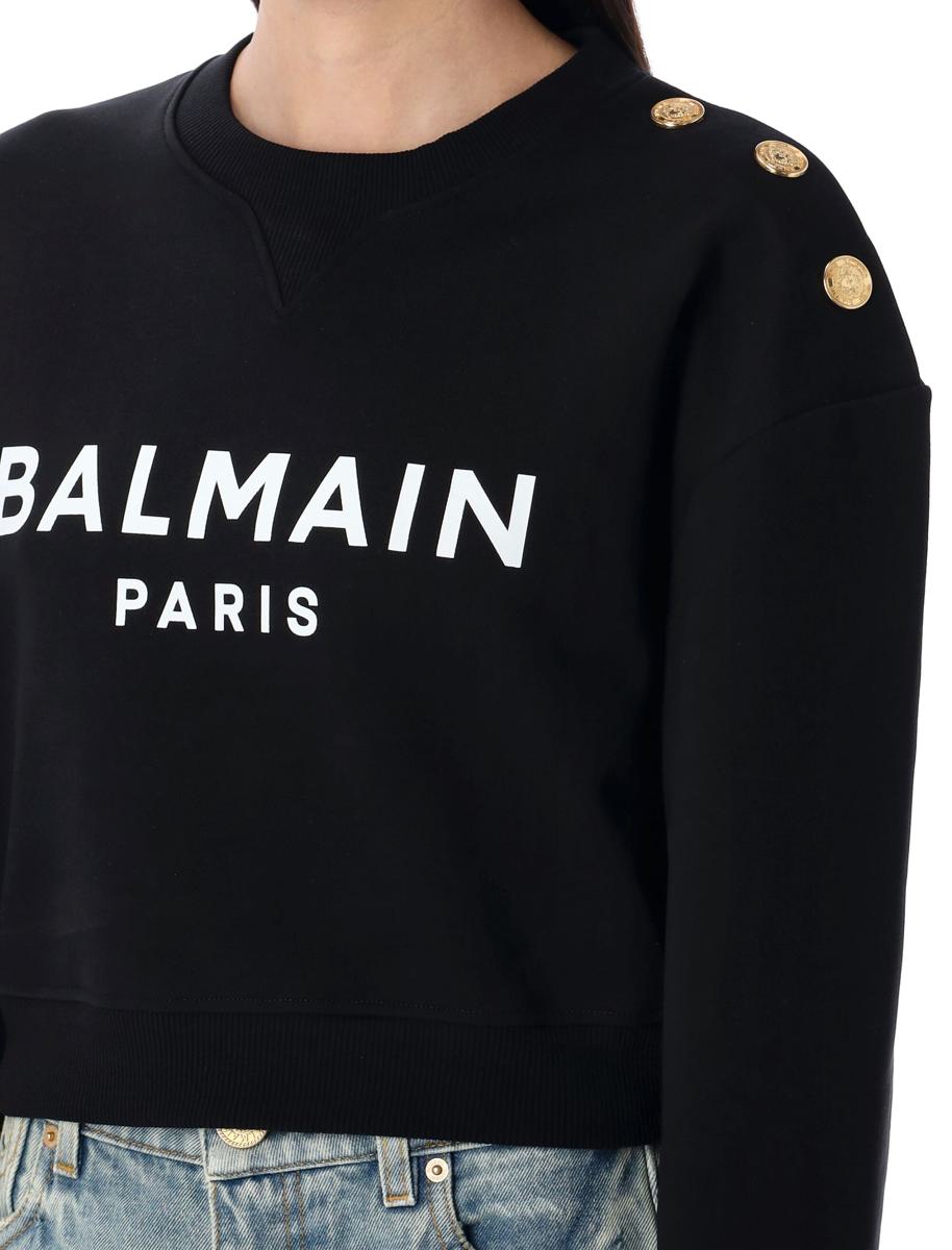 Balmain-tröja med tryck