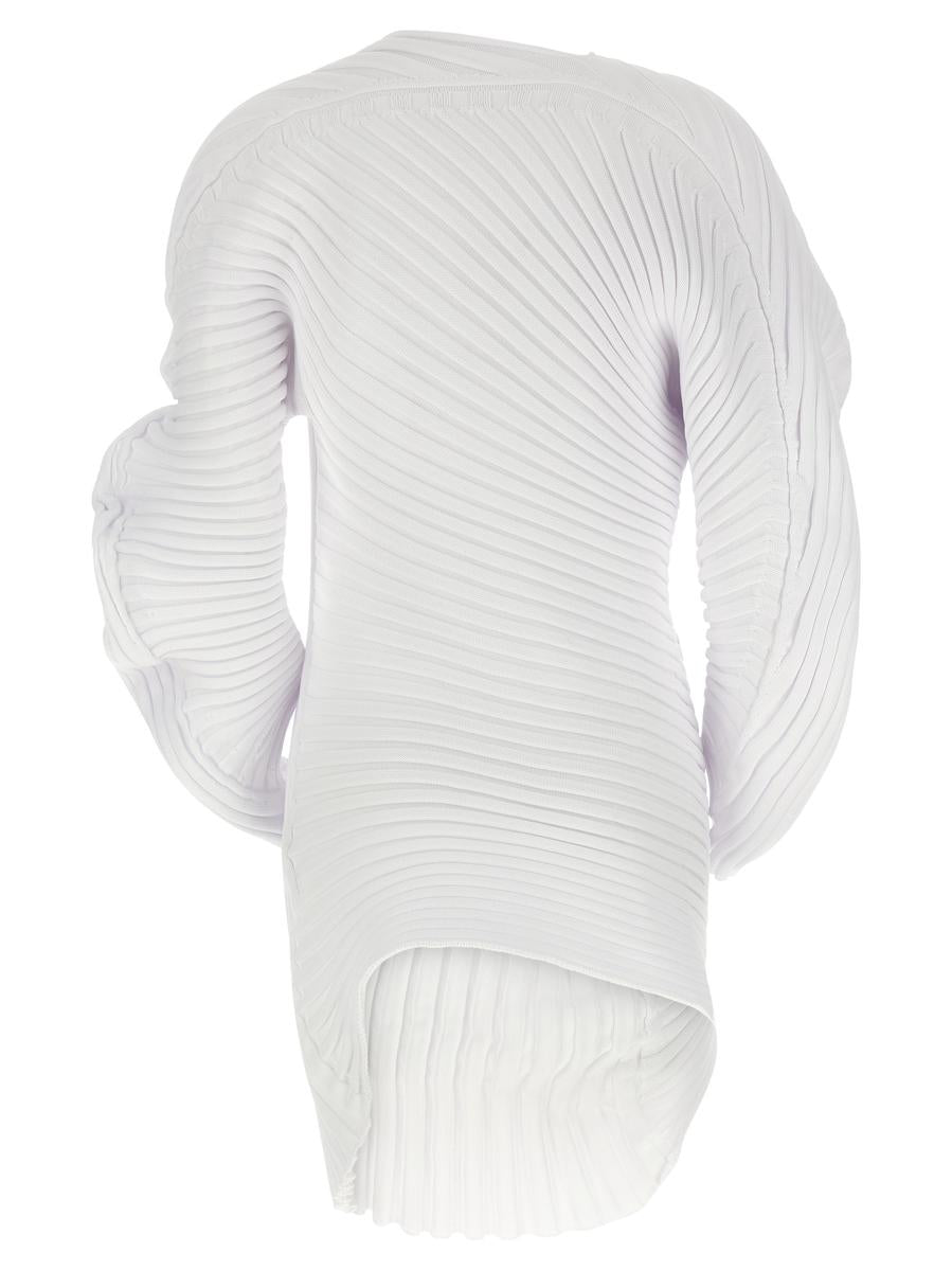Issey Miyake 'Stickad (som den är)' Topp