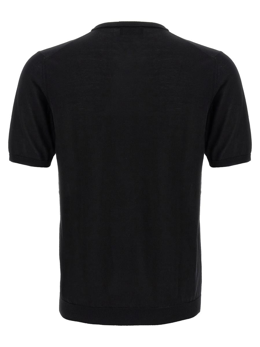 Roberto Collina Stickad T-shirt