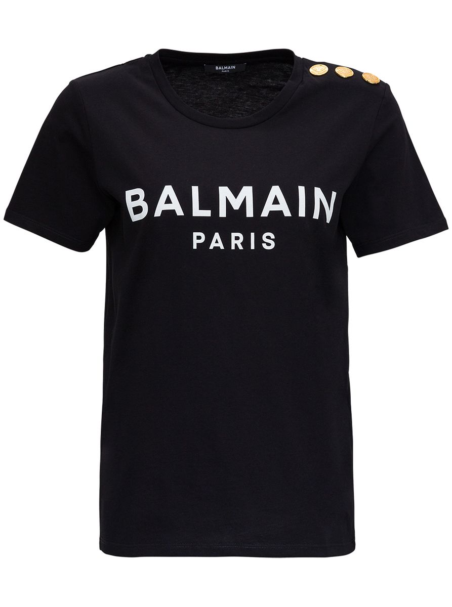 Balmain T-shirts och pikétröjor