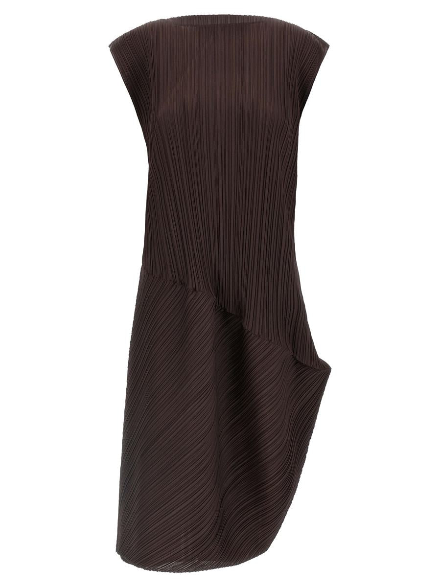 Pleats Please Issey Miyake Midiklänning