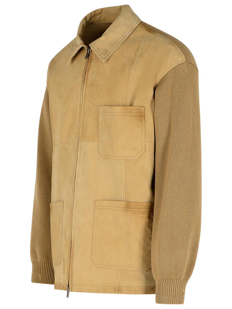 Golden Goose Beige Mockajacka
