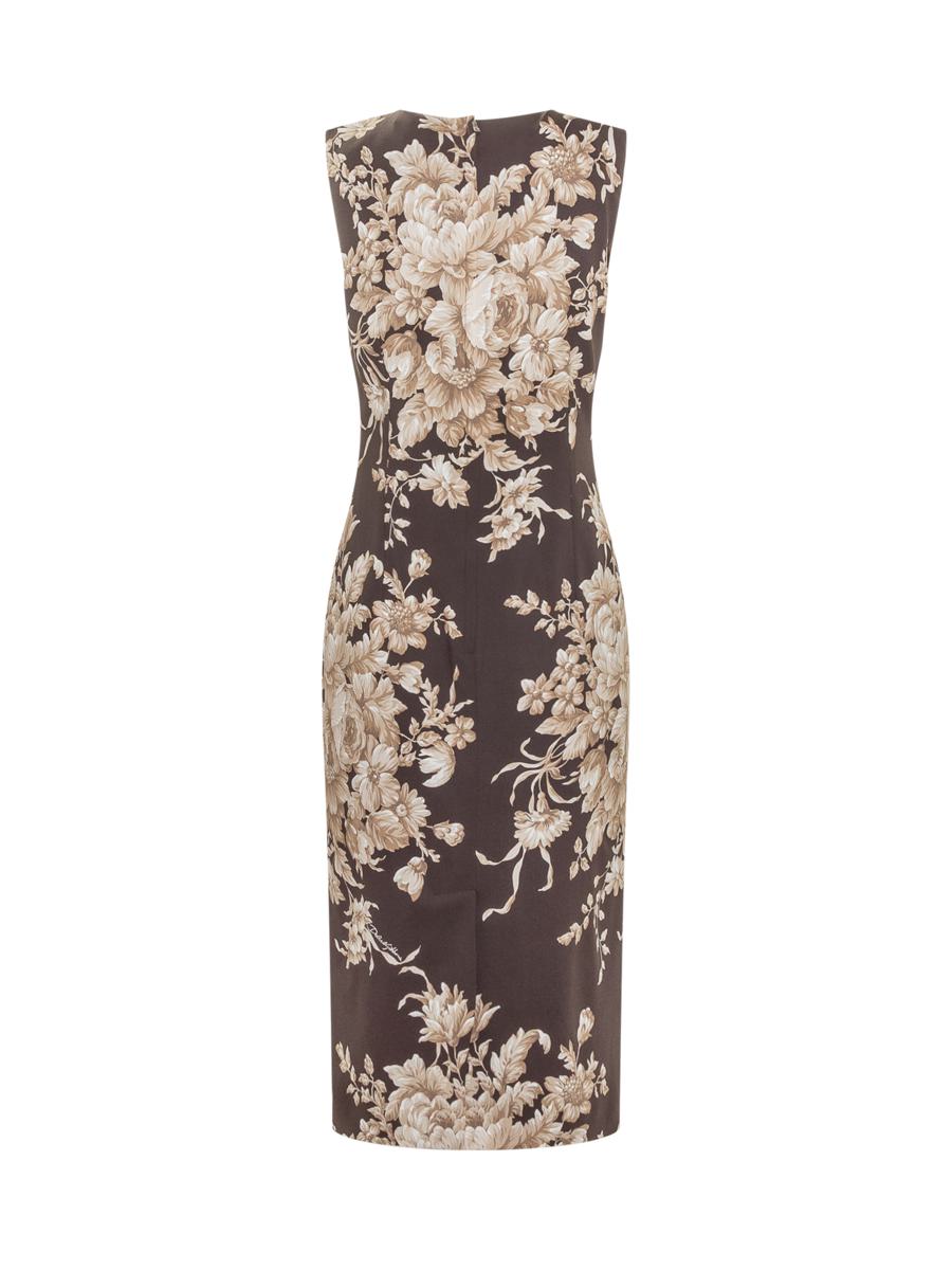 Dolce & Gabbana Dolce & Gabbana Ärmlös Blommig Klänning