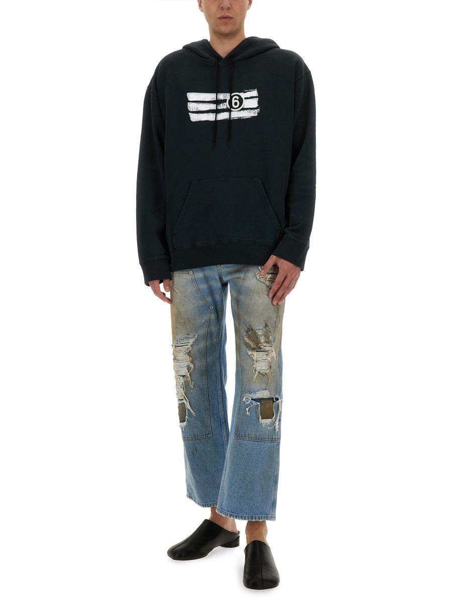 MM6 Maison Margiela "Numerisk" tröja