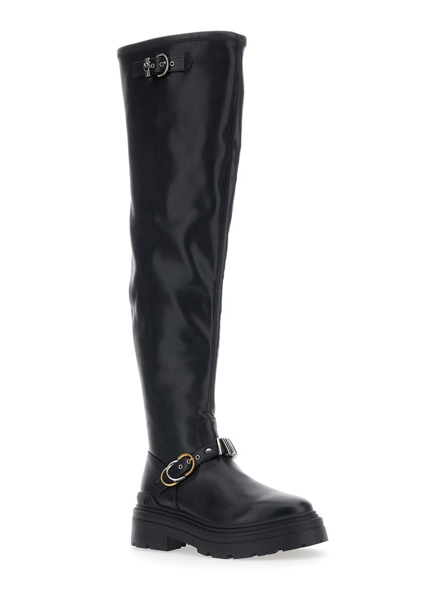 Mia 26 - Stövel Stretch Spridning/Nappa