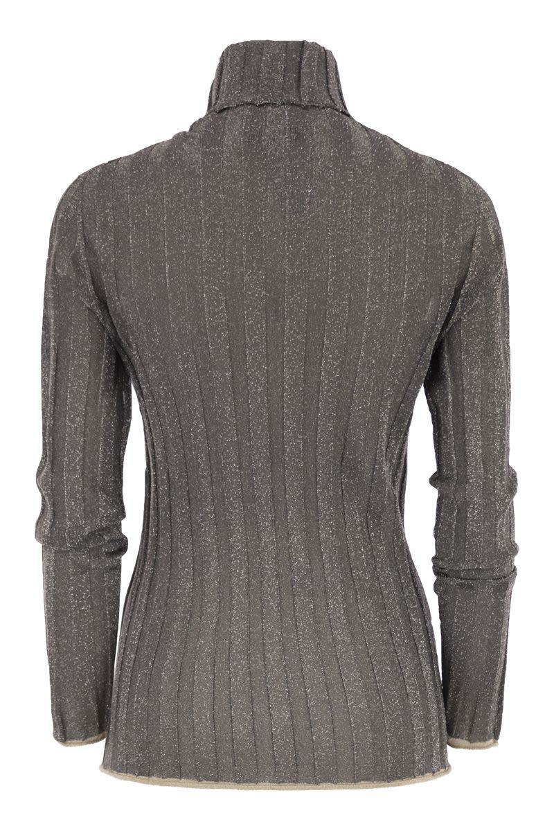 Fabiana Filippi Ribbad Polotröja Med Lurex