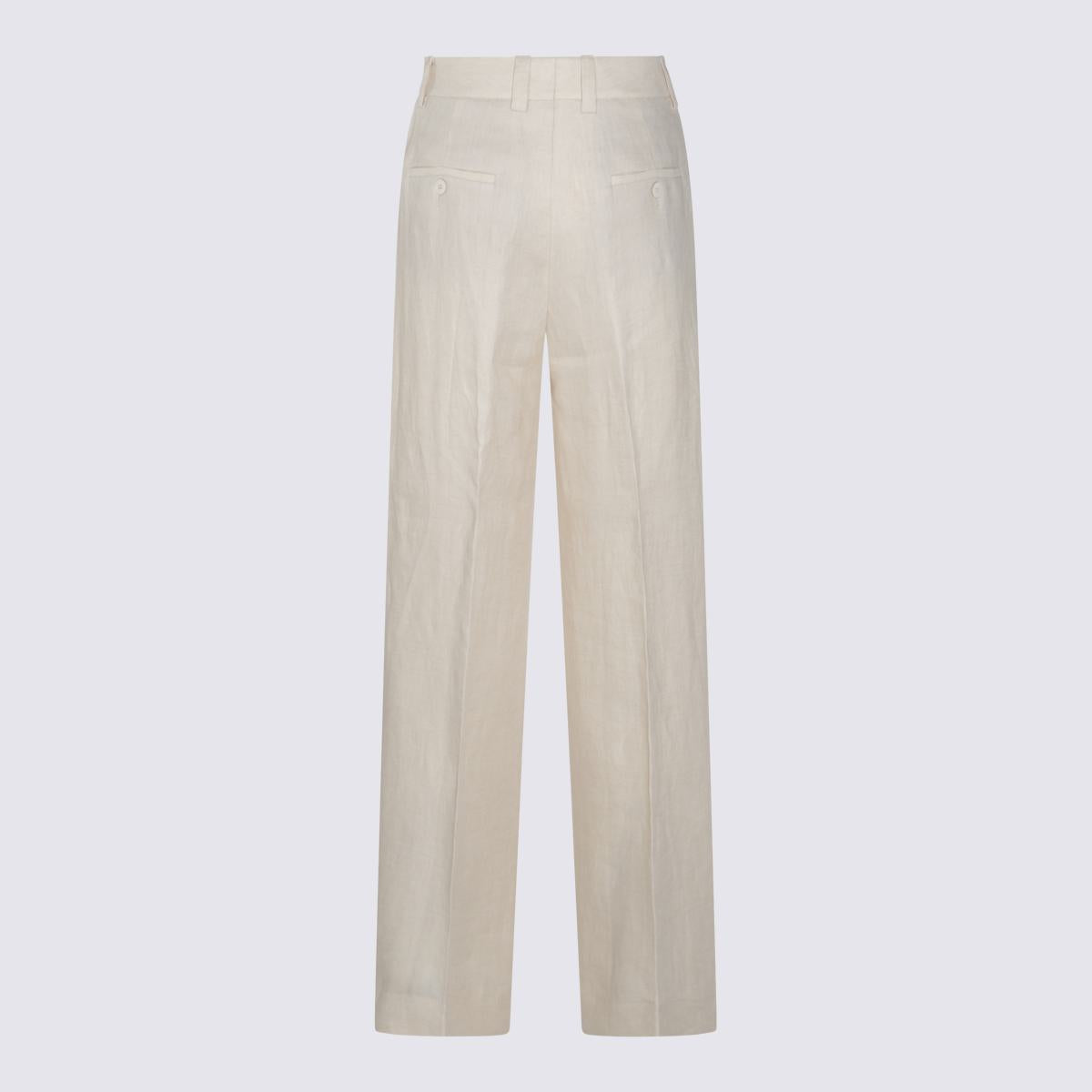 Incotex Beige Linnebyxor