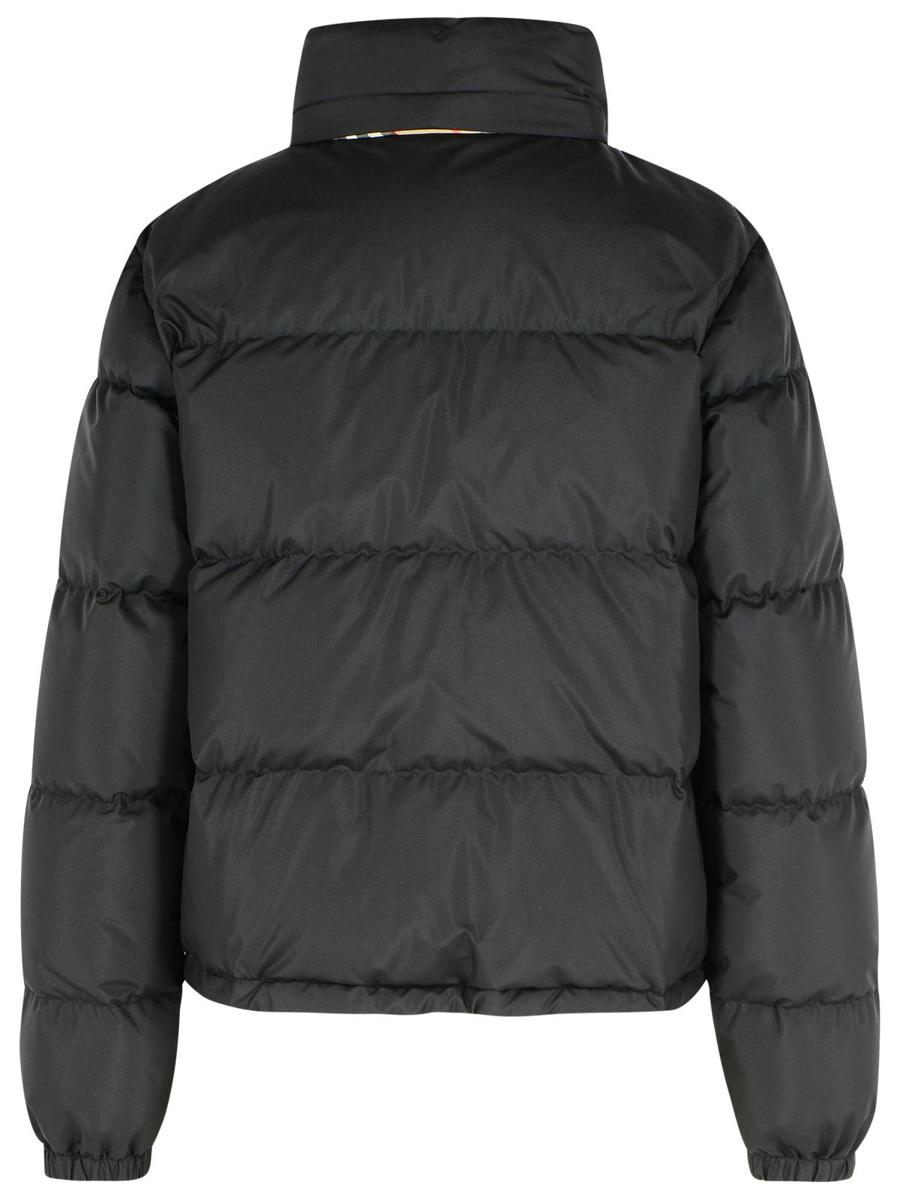 Burberry svart polyester dunjacka