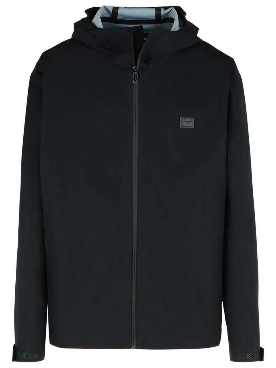 Dolce & Gabbana svart nylonjacka