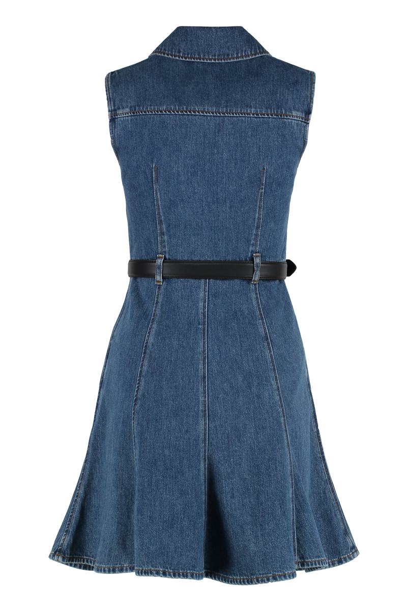 Självporträttsklänning i denim