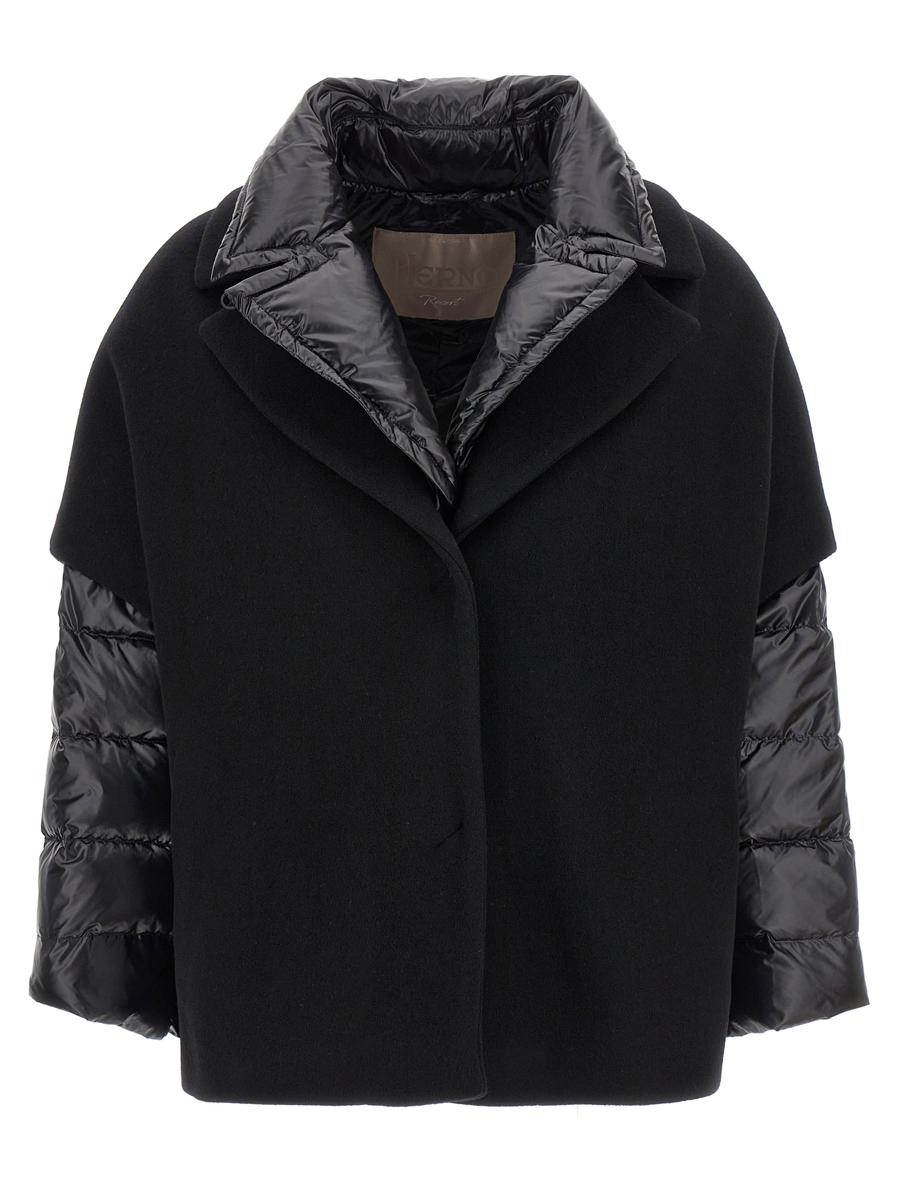 Herno Dunjacka med huva och insats