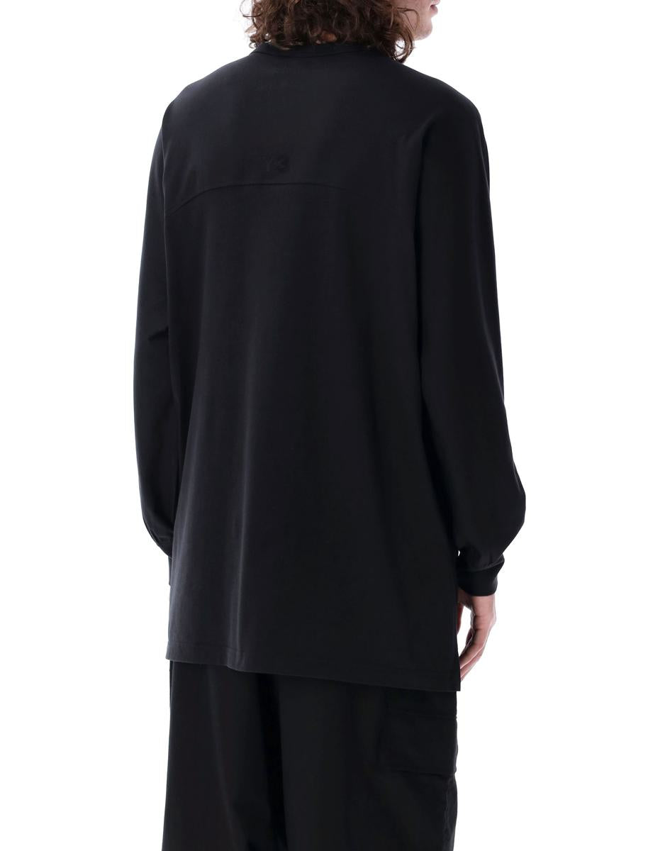 Y-3 Adidas 3-Stripes L/S T-shirt