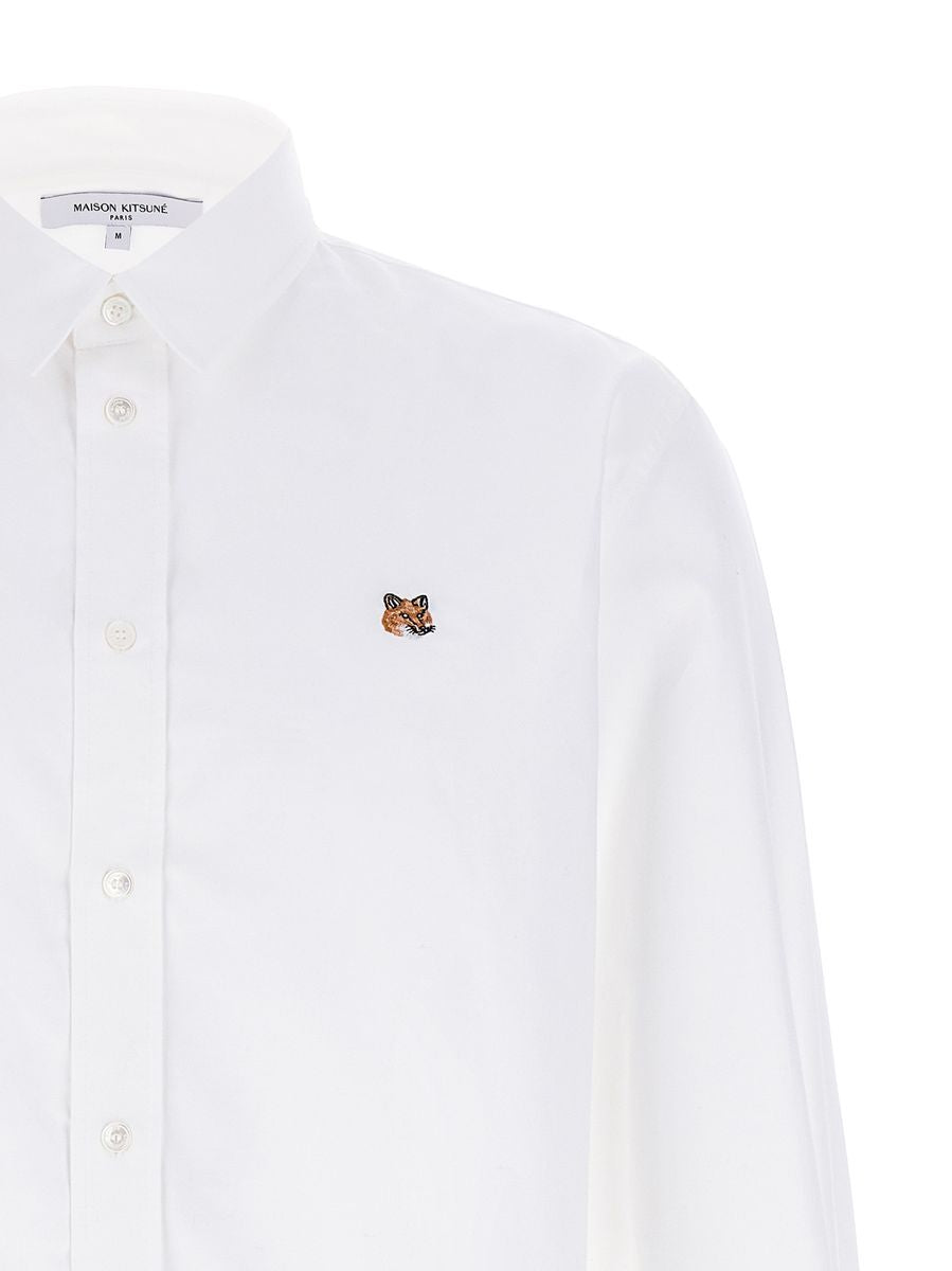Maison Kitsuné 'Rävhuvud'-skjorta