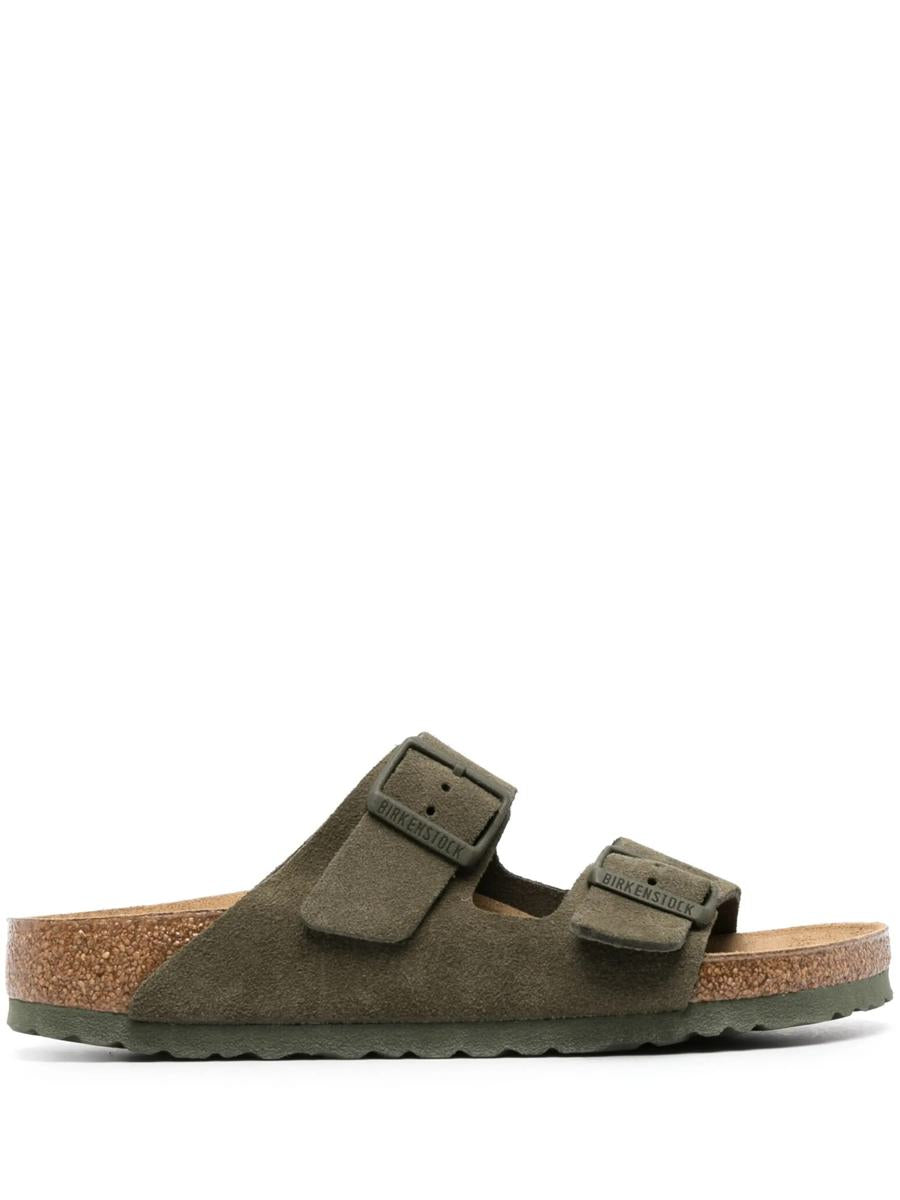 Birkenstock Arizona Thyme, mockaskor i läder